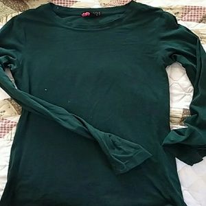 Rue 21 Long Sleeve Teal/Green